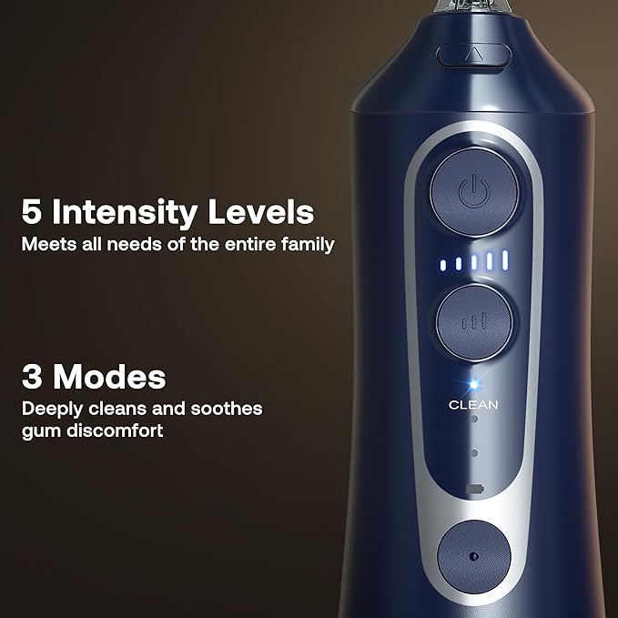 Bitvae Water Dental Flosser Teeth Pick, Cordless Flosser - Image 4