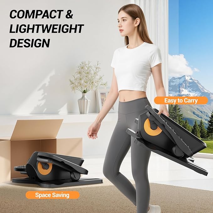 Under Desk Elliptical Machine, Electric Seated Pedal Exerciser, Min Leg - Image 6