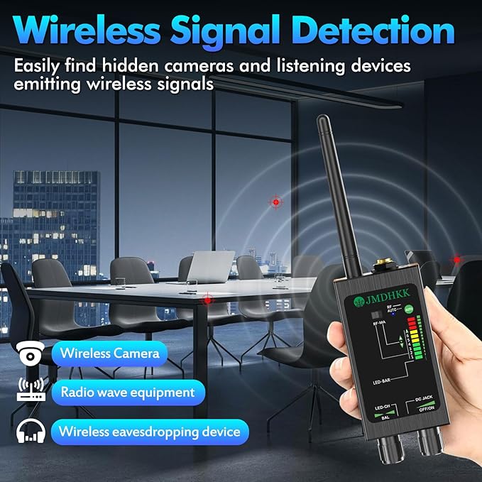 JMDHKK M8000 Hidden Camera Detector, Bug Detector, Camera Finder, Signal - Image 5