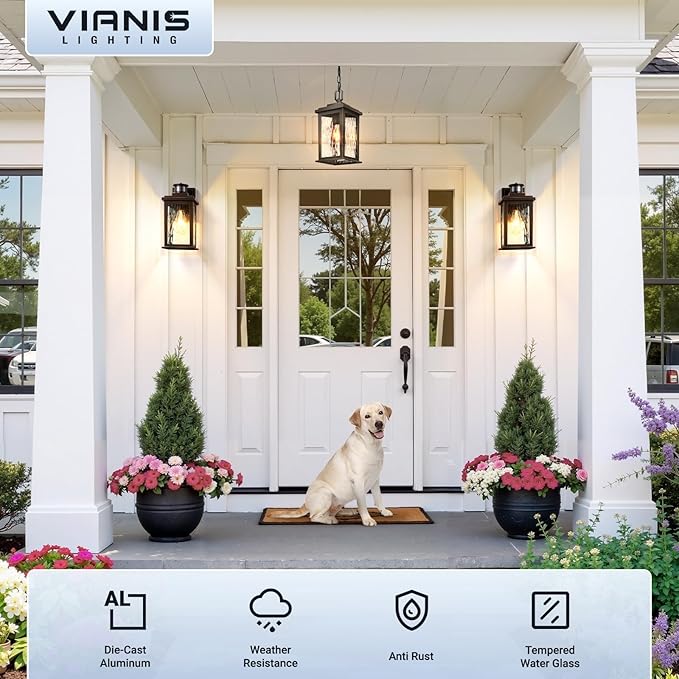 VIANIS Motion Sensor Outside Lights - Image 2