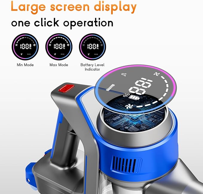 BSNAW Cordless Stick Vacuum Cleaner - Image 3