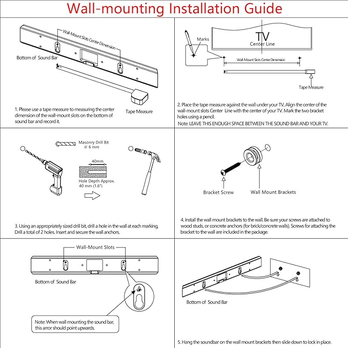 Vdsvksd Wall Mount Brackets Set Compatible - Image 5