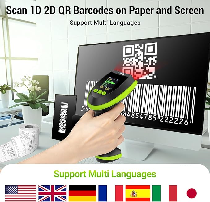 Tera Barcode Scanner Wireless 2D QR - Image 7