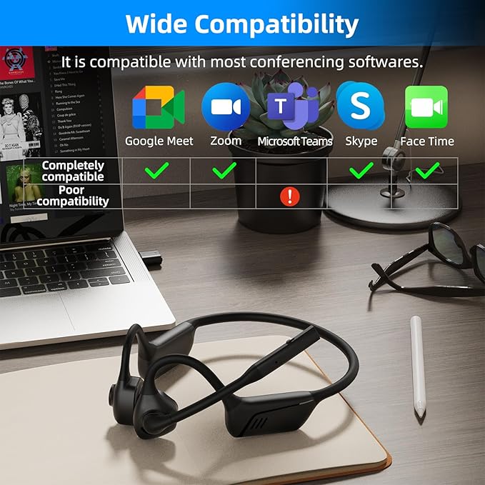 ZIOCOM Air Conduction Headphone, Open Ear Headphone - Image 2