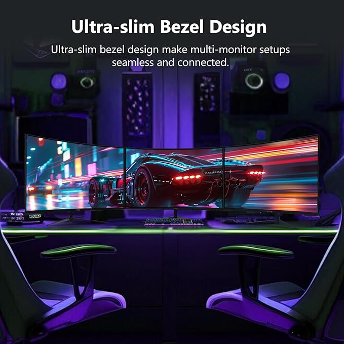 Z-Edge 27 inch Curved Gaming Monitor, FHD 1080P 200Hz 165Hz 144Hz Curved 1500R - Image 8