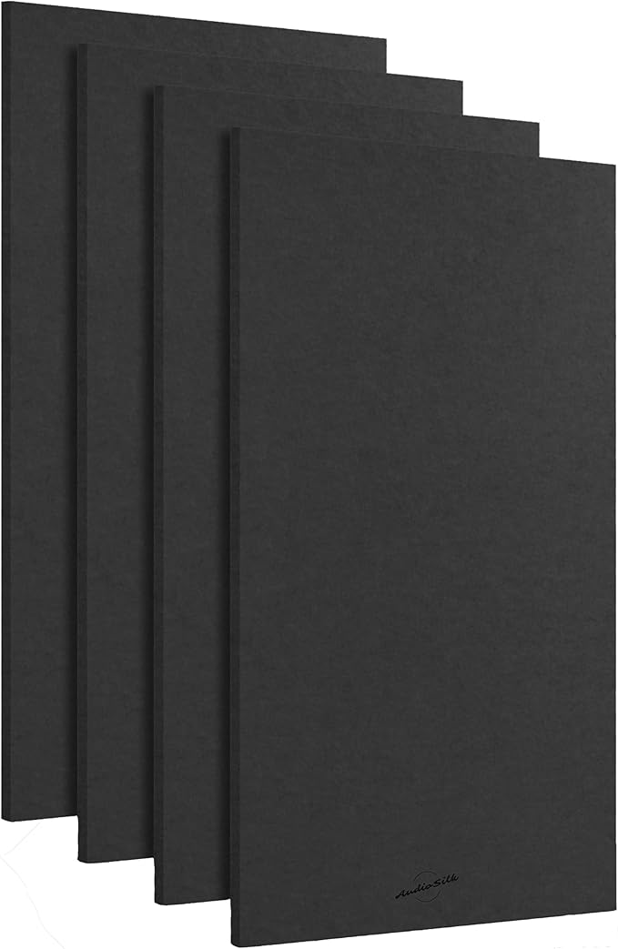 AudioSilk Acoustic Panels, 4 Pack ROOM KIT by AudioSilk