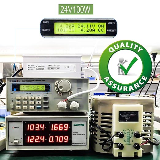 LED Driver 100 Watts 24V DC Low Voltage Transformer， Waterproof IP67 LED Power - Image 4