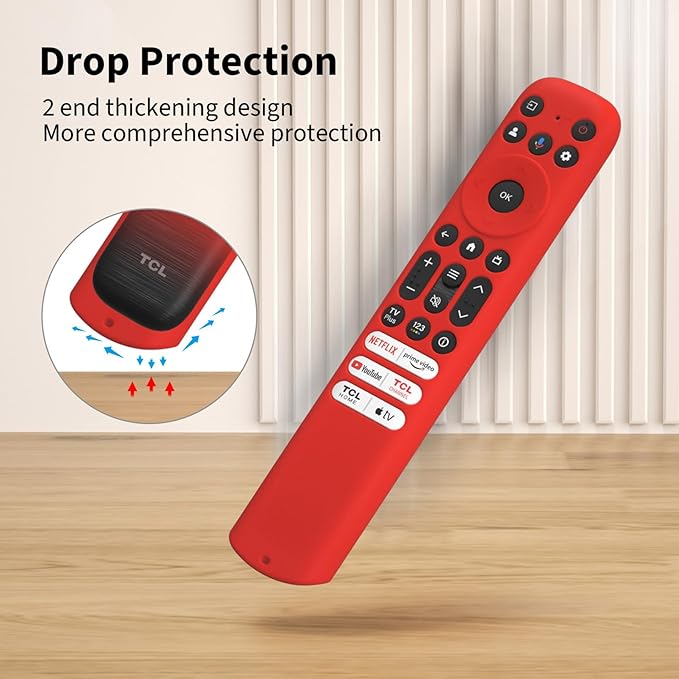 Hi Color Silicone Cover for TCL RC813 FMB1/RC923/RC902V Remote Protective Case - Image 3