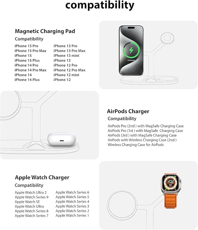 3-in-1 Wireless Charging Station - Image 8