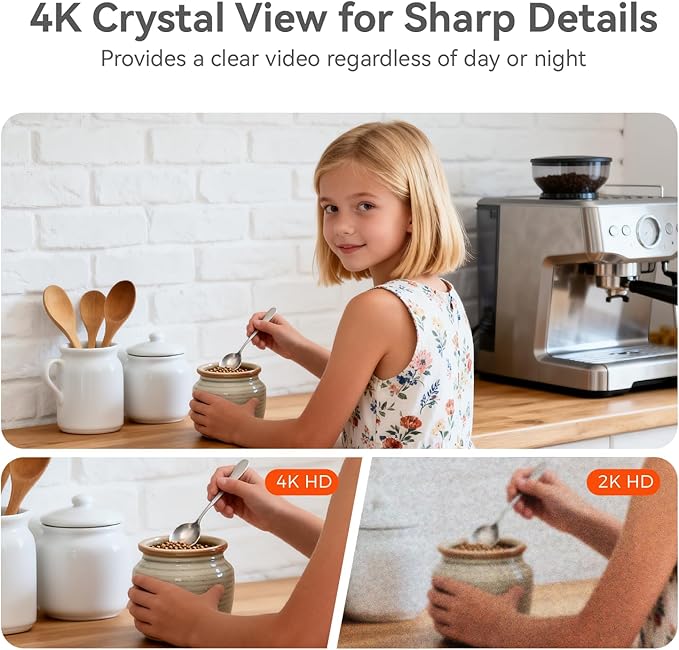 xpai 4K Security Camera, Industry's First - Image 2