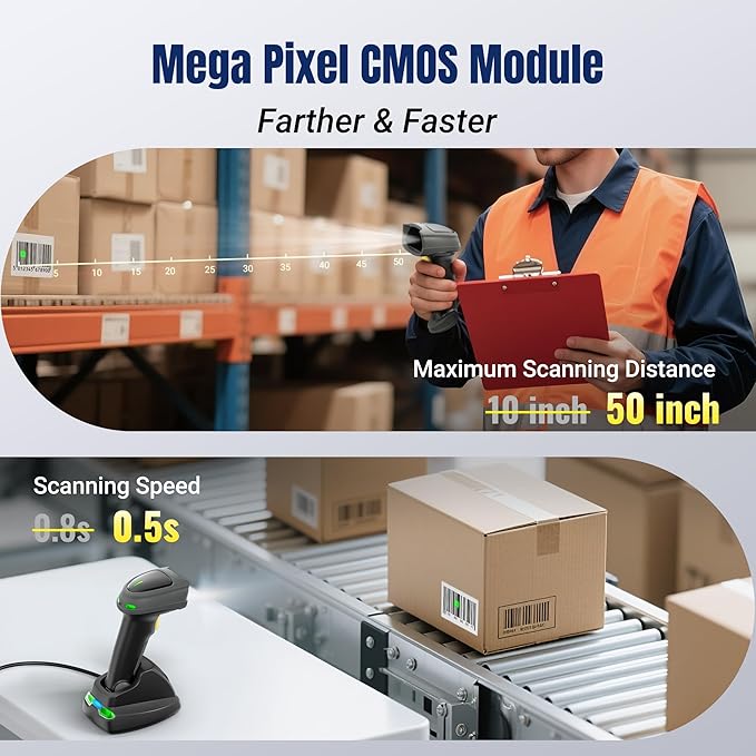 Tera Barcode Scanner Wireless - Image 4