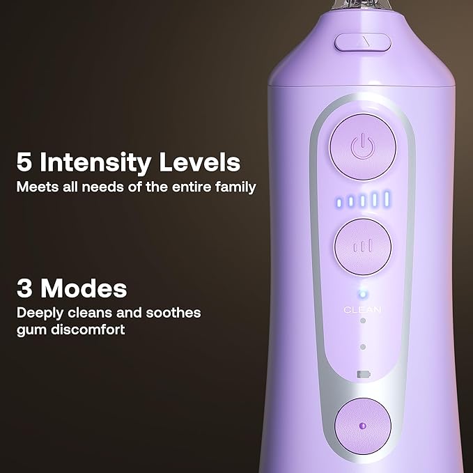 Bitvae Water Dental Flosser Teeth Pick, Cordless Flosser - Image 4