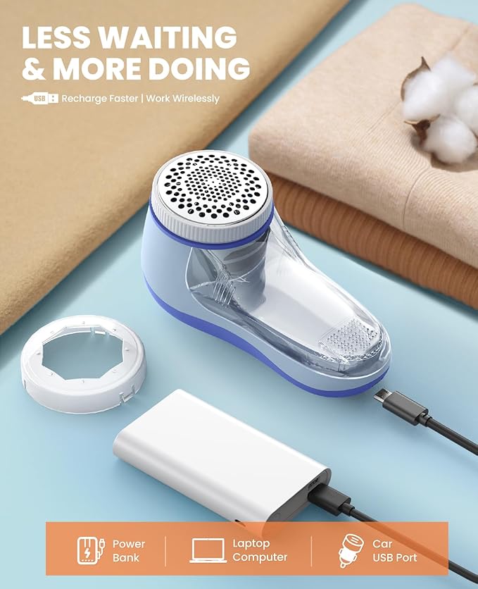 POPCHOSE Fabric Shaver, Lint Remover - Image 4