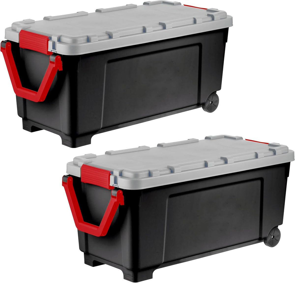 iris usa 2-pack 43 gallon lockable storage trunk, main product view