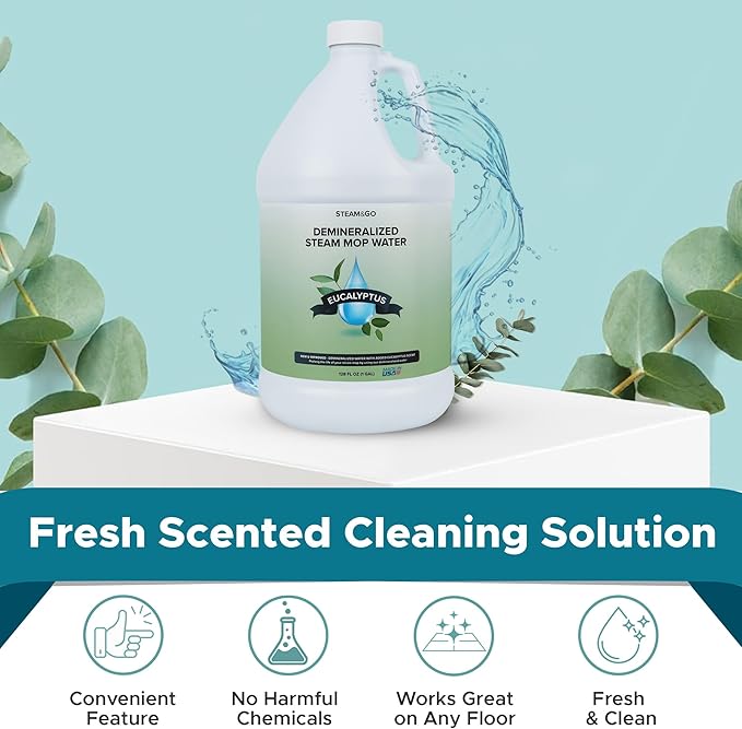 Steam & Go Demineralized Water Cleaning Solution - Image 2