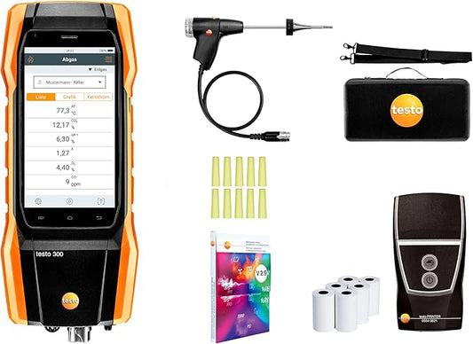 testo 300 Combustion Analyzer HVAC Kit by TestoInc