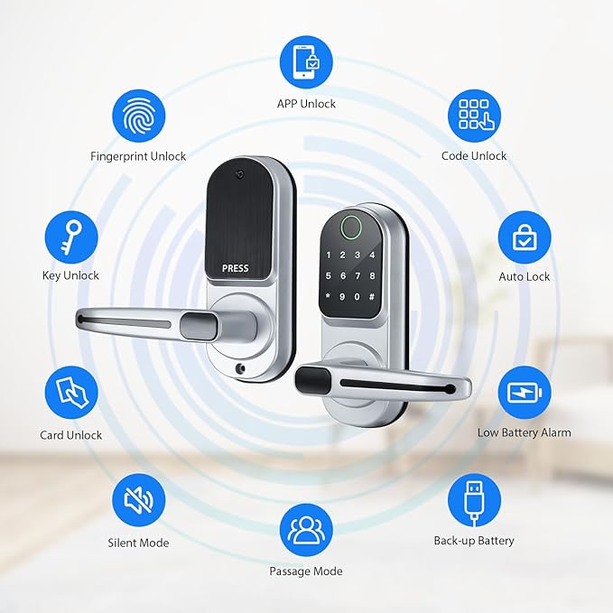 CATCHFACE Smart Fingerprint Lock - Image 9