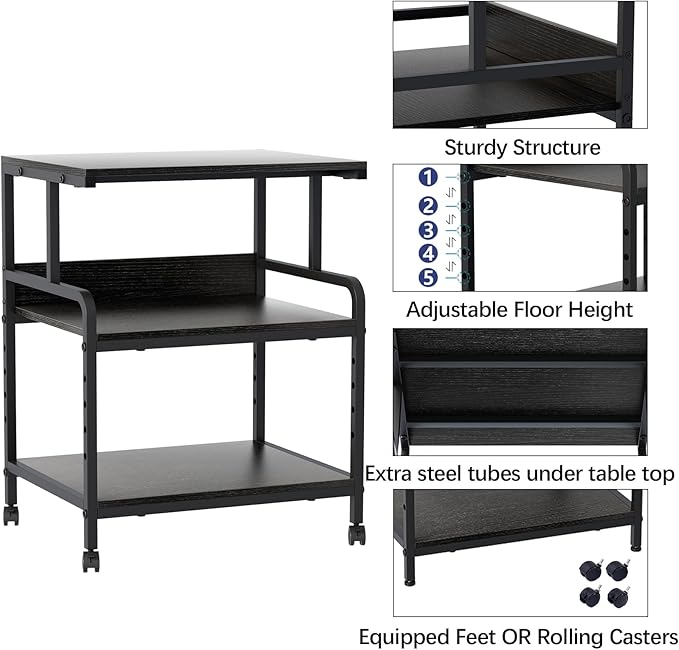 Arbuxzuy Large Printer Stand - Image 3