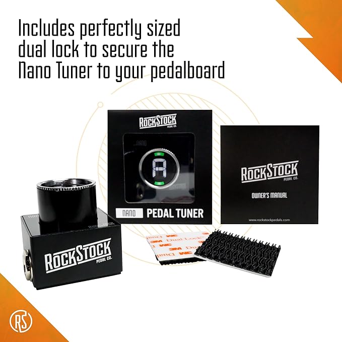 Rock Stock Nano Electric Guitar Tuner Pedal - Image 2