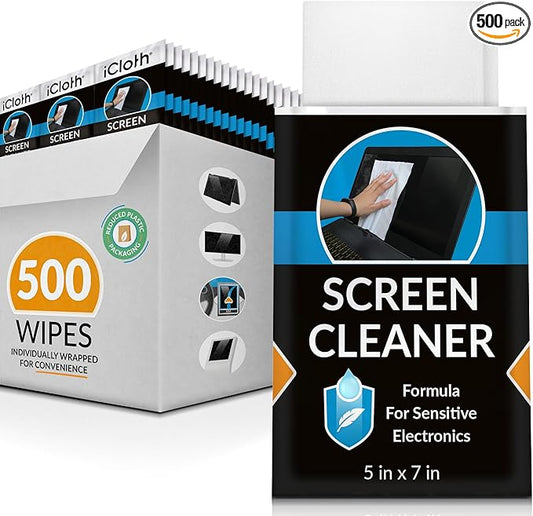 iCloth Large Screen Cleaning Wipes by iCloth