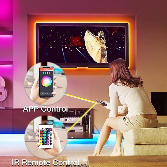 DAYBETTER Smart WiFi Led Lights, Tuya App Controlled, Compatible - Image 2
