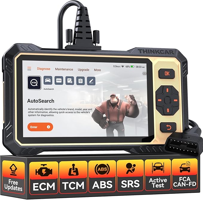 THINKCAR THINKSCAN 662 OBD2 Scanner, Car Diagnostic Tool by THINKCAR