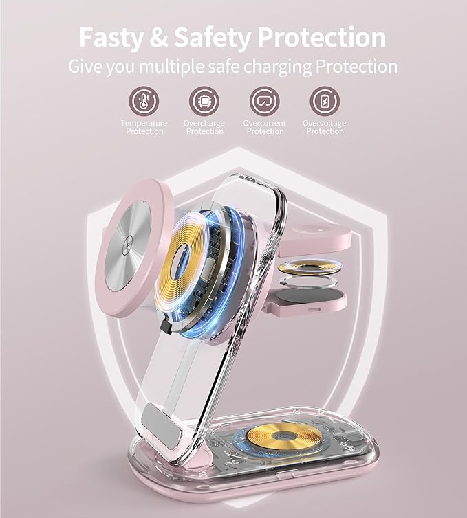 3 in 1 Magnetic Wireless Charging Station - Image 7