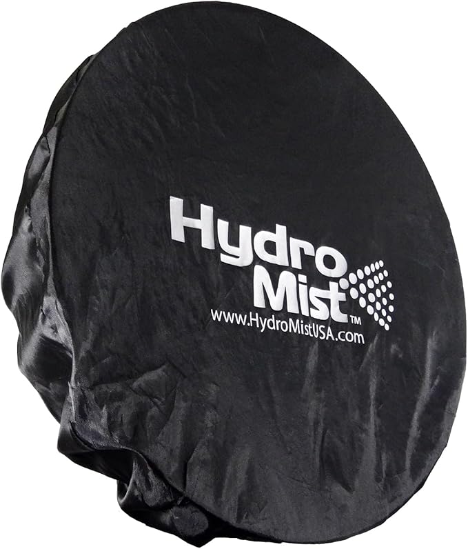Hydromist Oscillating Wall Mounted Outdoor-Rated Fan, 3-Speed Cord Control - Image 4