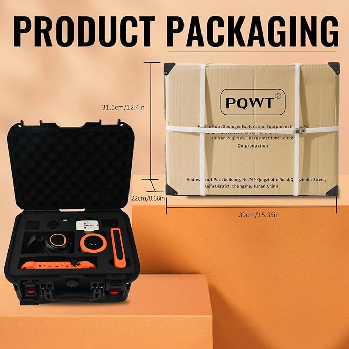 PQWT Underground Water Leak Detectors PQ125B Outdoor Wall Pipe Water Leakage - Image 8