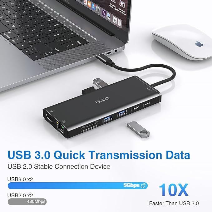 Dell HP USB C Docking Station - Image 7