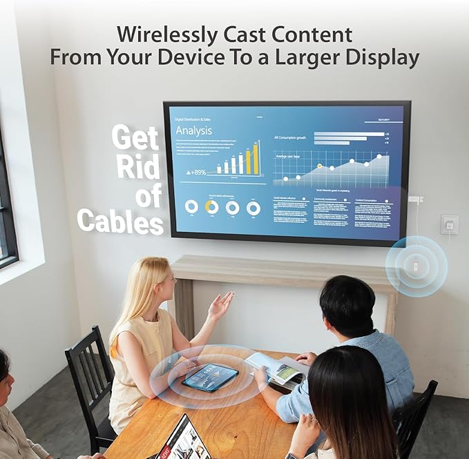 j5create ScreenCast 4K Max Wireless Display Adapter - Image 3