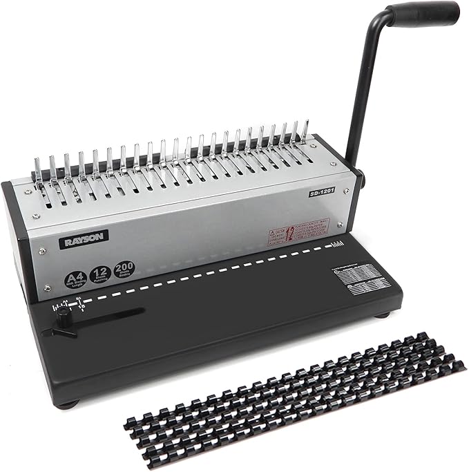 Rayson SD-1201 Binding Machine Punching and Binding by RAYSON