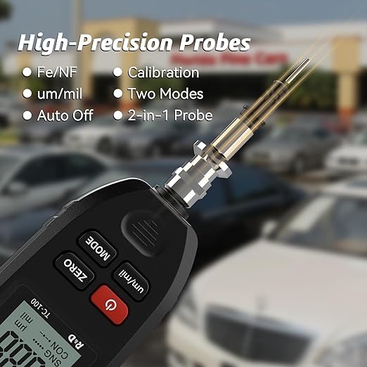 Car Coating Thickness Meter for Used Car Buyers, Paint Mil Thickness Meter - Image 5