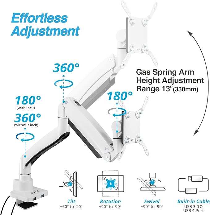 AVLT Single 17"-57" Super Ultrawide Monitor Arm - Image 3