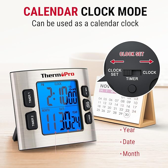 ThermoPro TM02 24 Hours Digital Timer - Image 4