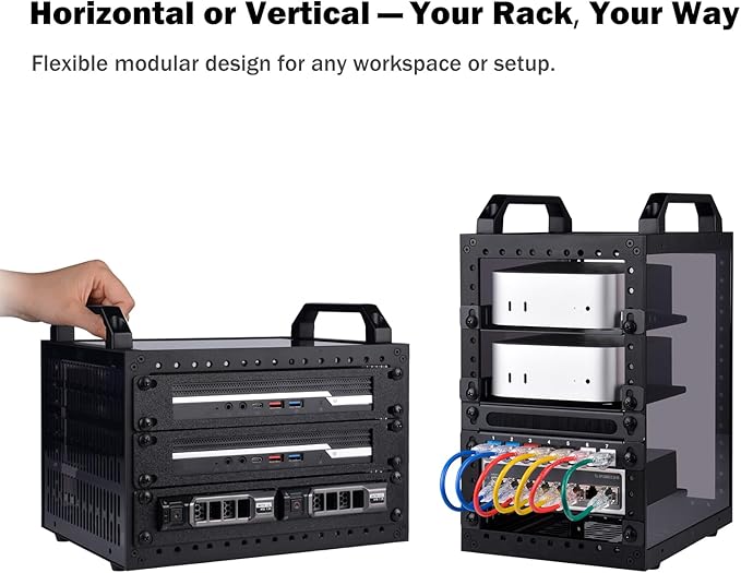 GeeekPi DeskPi RackMate TT Mini Server Cabinet - Image 5