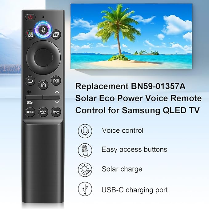 BN59-01357A Solar Voice Remote for Samsung TVs - Image 5