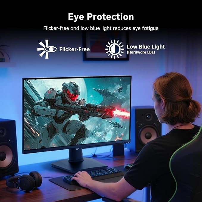 KTC 27 Inch Gaming Monitor 240Hz, FHD 1080p Fast IPS Computer Monitor - Image 5
