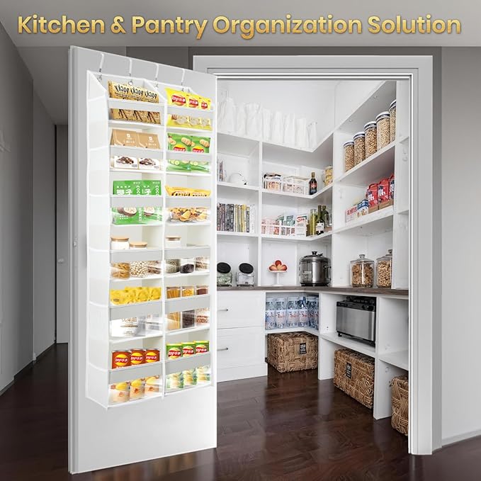 HOMELUX THEORY UPGRADED 6 Tiers Over The Door Organizer Hanging - Image 7