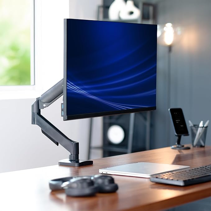 VIVO Single 17 to 32 inch Monitor Height Adjustable Counterbalance Mechanical - Image 9
