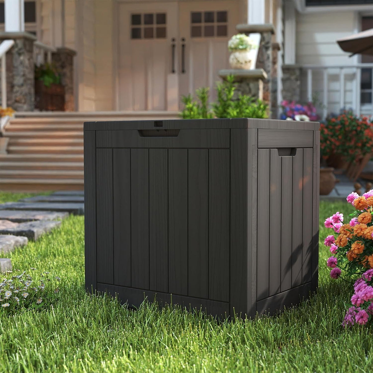 35 gallon pro deck boxes outdoor waterproof, outdoor, main product view