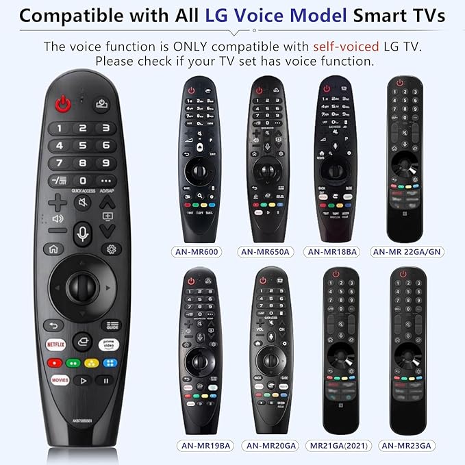 Voice Magic Remote Replacement Control, Compatible - Image 5