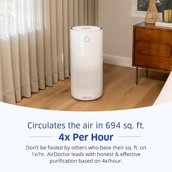 AirDoctor 4000 Air Purifier for Large Rooms | Triple filtration technology - Image 6