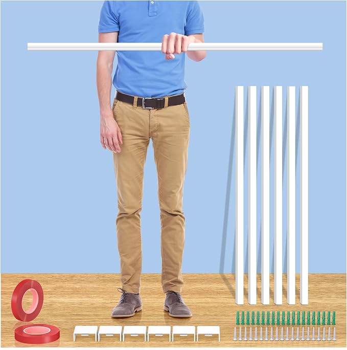 Extra-Long Paintable Cord Cover Hider by aispour