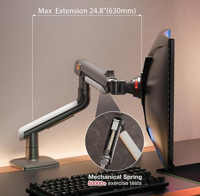 NB Ergonomic Gaming Monitor Arm - Image 4