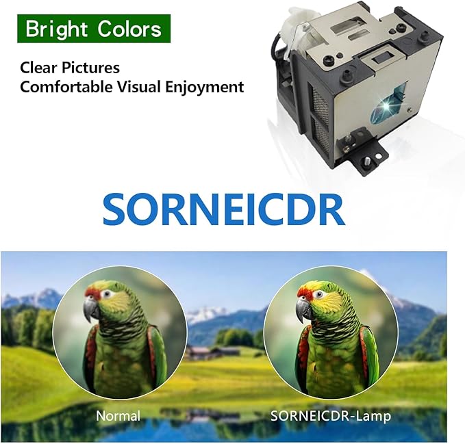SORNEICDR AN-100LP Replacement Projector Lamp Bulb Compatible - Image 3