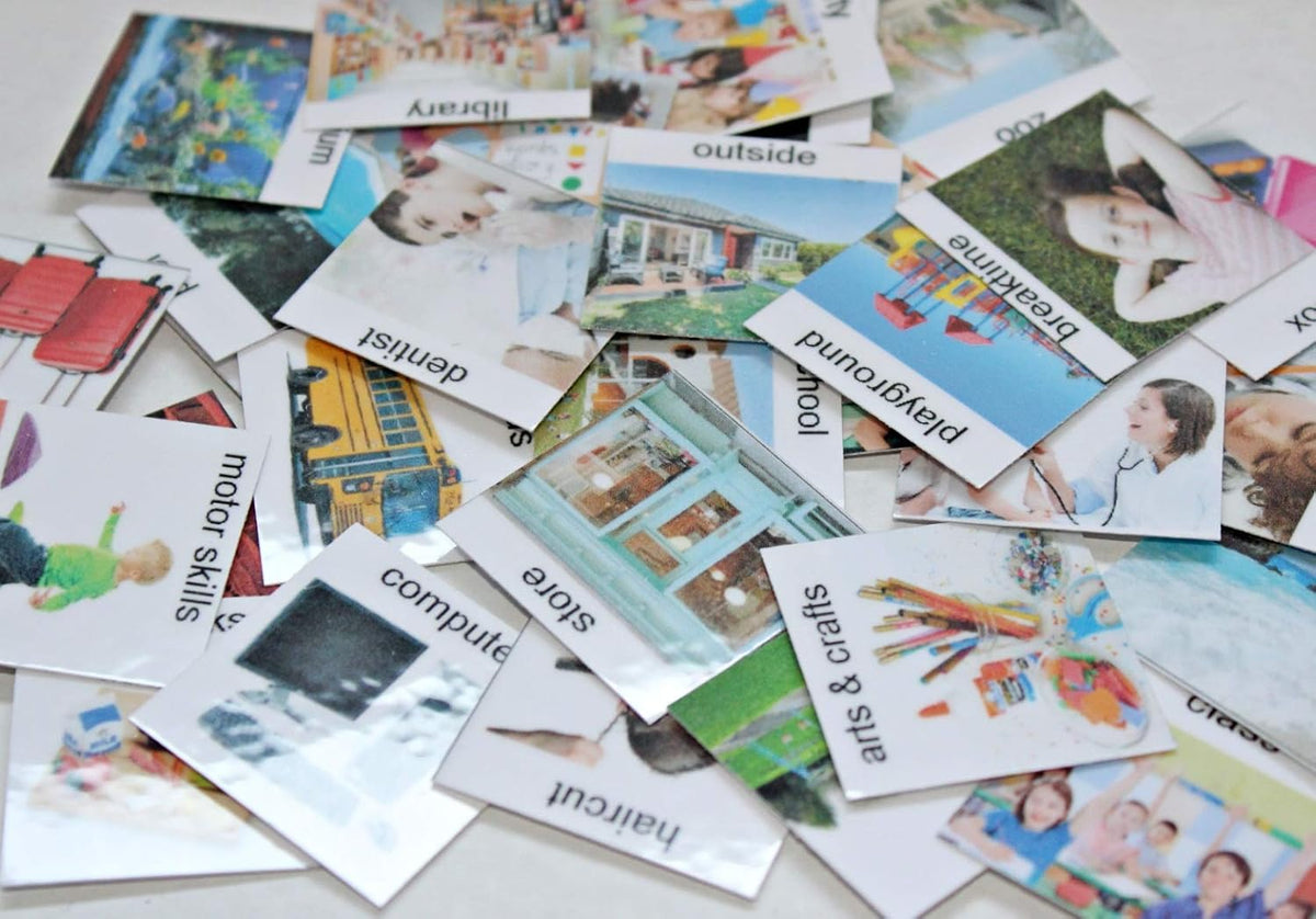 Smile4Autism Loose Visual Picture Cards, Receptive and Expressive Language
