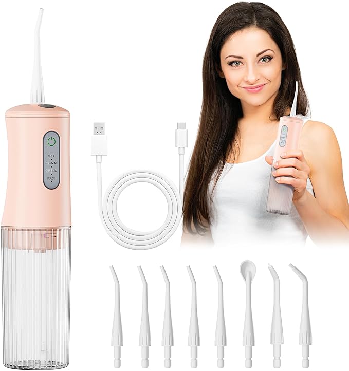 Cordless Water Flosser for Teeth Cleaning Pick by KIDSCOTERHOME