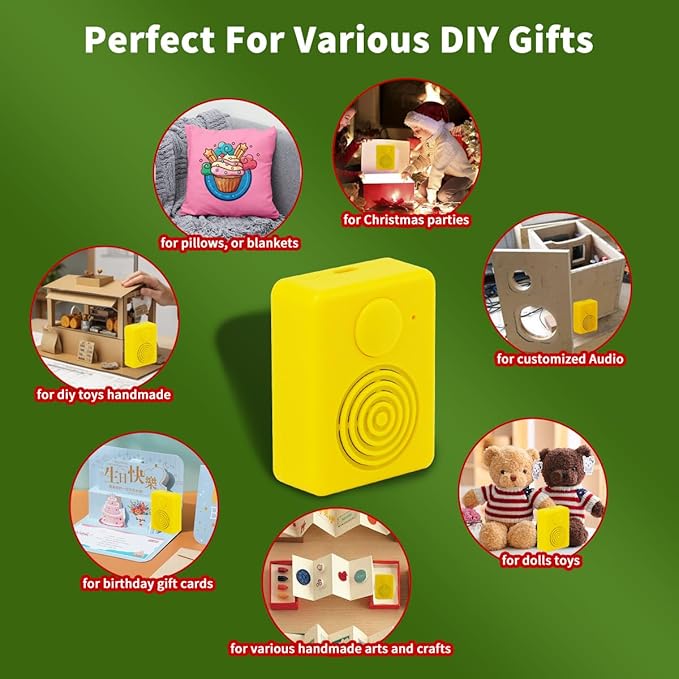 16MB Voice Recorder Box with Speaker, Support Bluetooth & MIC Recording Audio - Image 9
