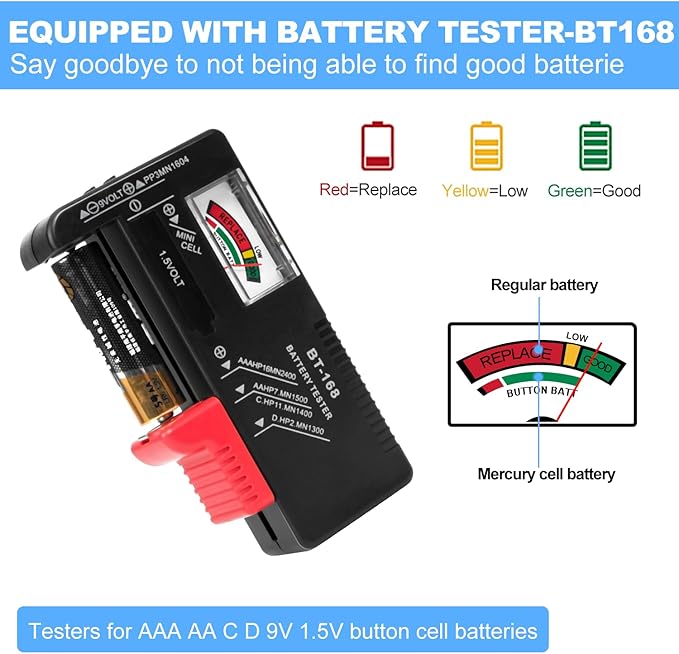 Spacimgy Battery Organizer Storage Case - Image 4
